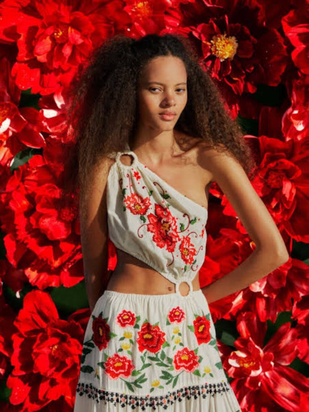 FARM Rio Embroidered Carmina Floral Maxi Dress sz Small NWT ABSOLUTELY GORGEOUS! - Picture 7 of 11
